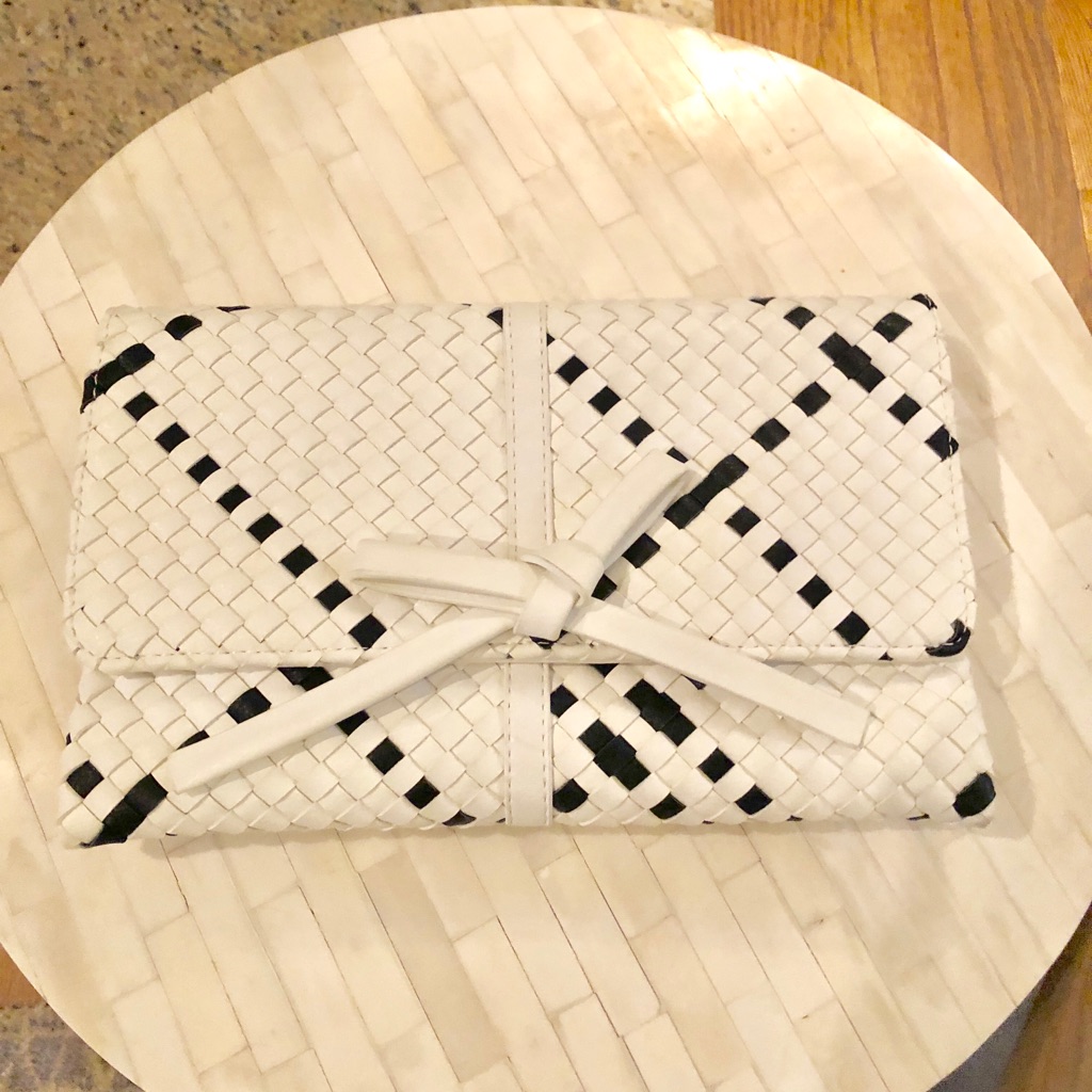Nwt! Deux Lux Clutch/Shoulder/Crossbody Bag
